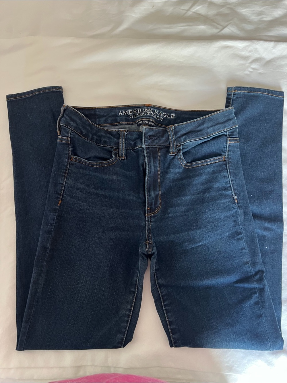 American Eagle Outfitters Navy Blue Women's Skinny Jeans